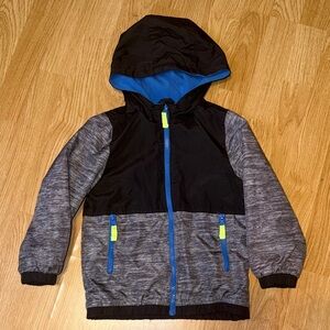 Carter's Black and Gray Jacket with Blue Lining